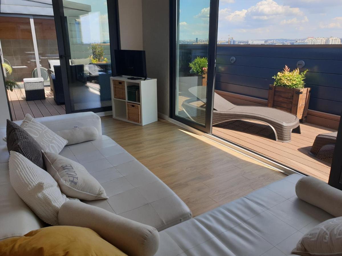 Penthouse Lux Lägenhet Belgrad Exteriör bild