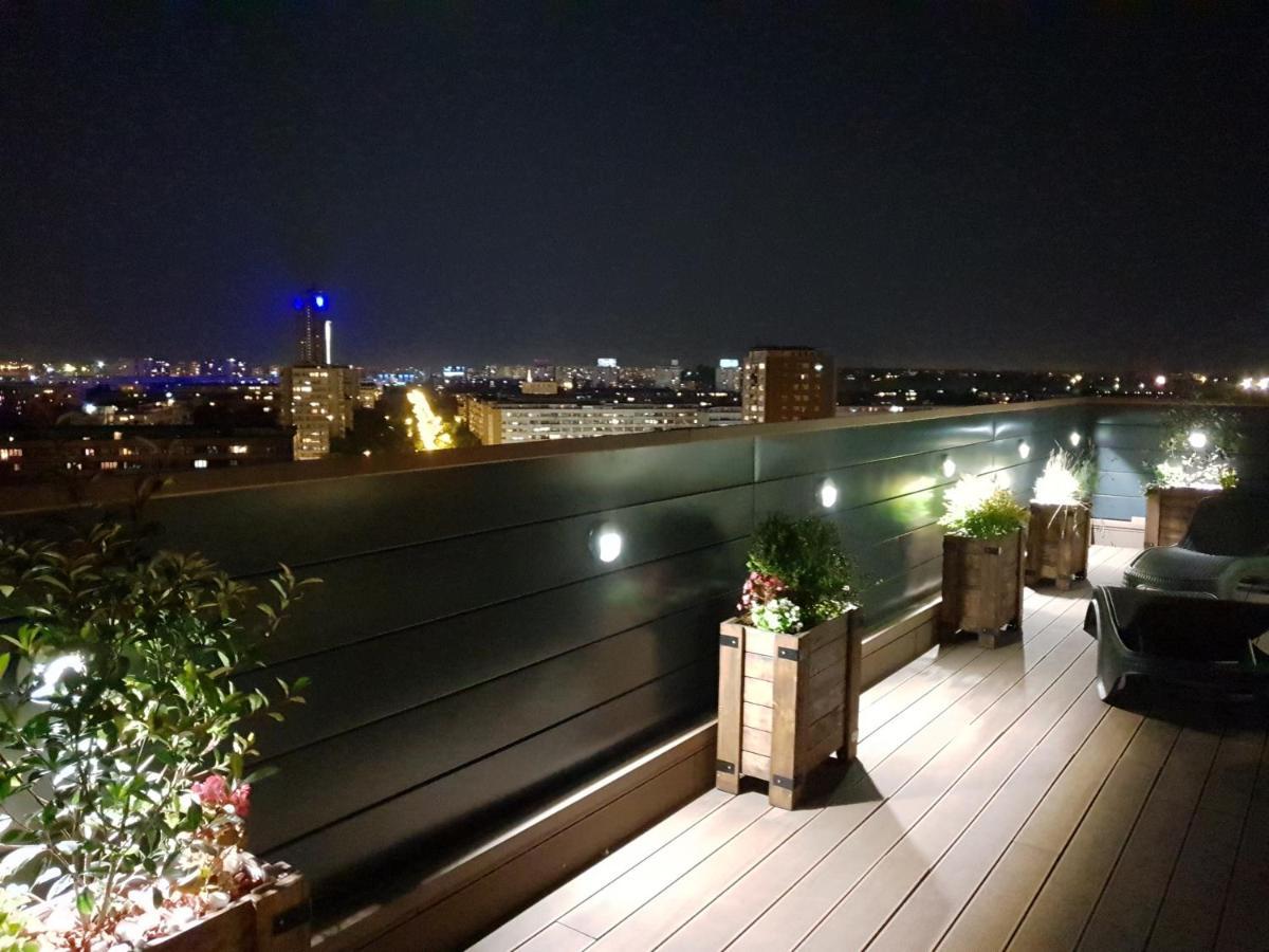 Penthouse Lux Lägenhet Belgrad Exteriör bild