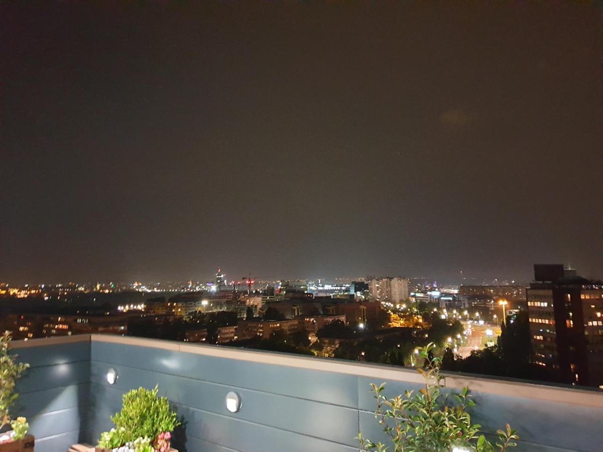 Penthouse Lux Lägenhet Belgrad Exteriör bild